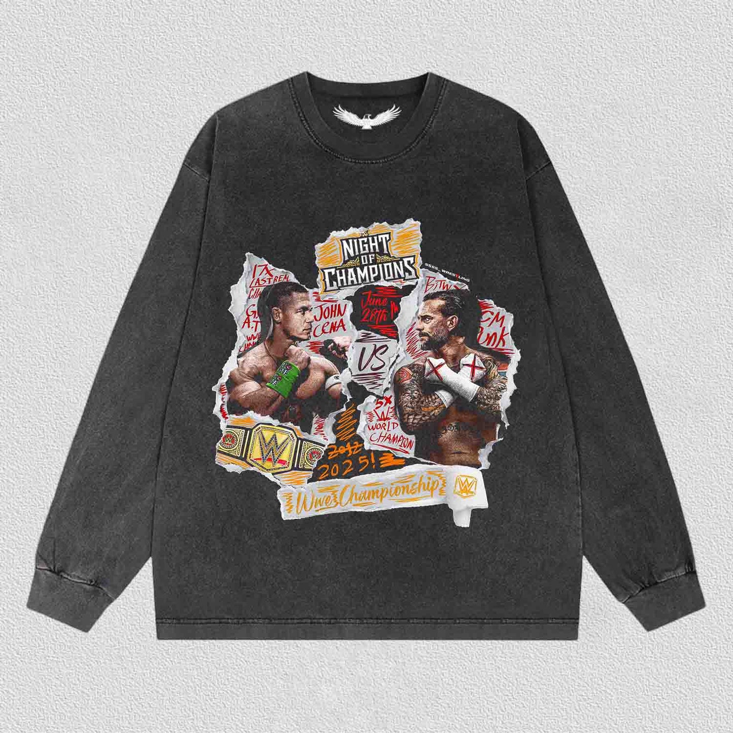 john cena vs cm punk TEE
