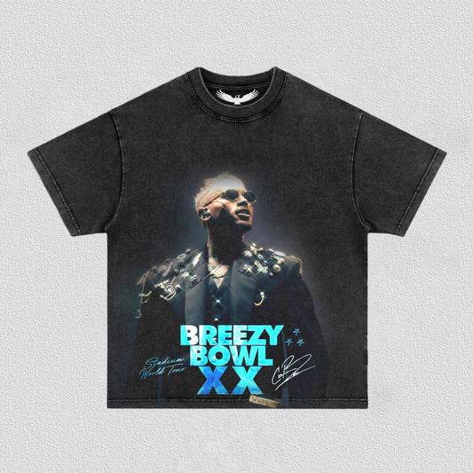 2025 Chris Brown Tour Breezy Bowl TEE 2