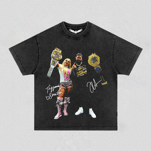 JEY USO & TIFFANY STRATTON TEE 5.20