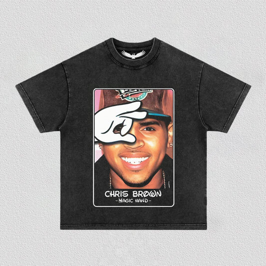 CHRIS BROWN 2025 TEE 9