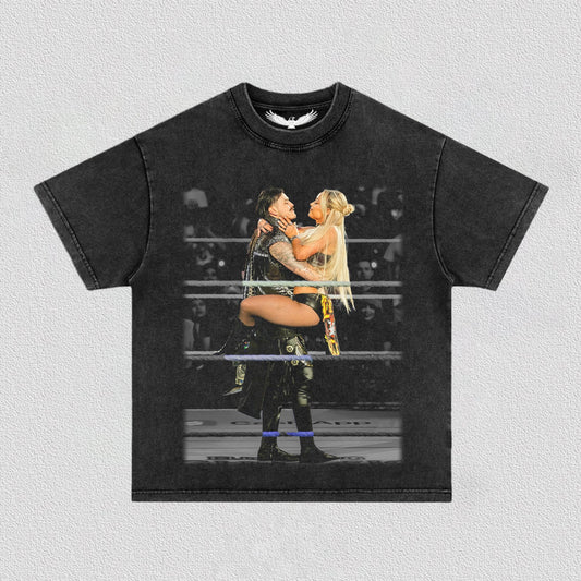 Liv Morgan & Dominik Mysterio TEE 6