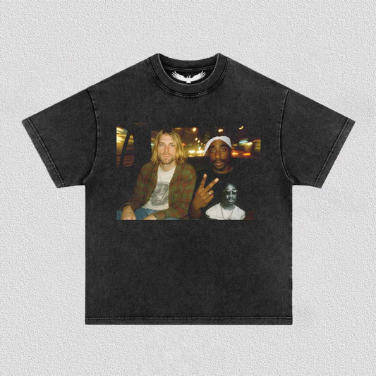 KURT COBAIN & 2PAC TEE