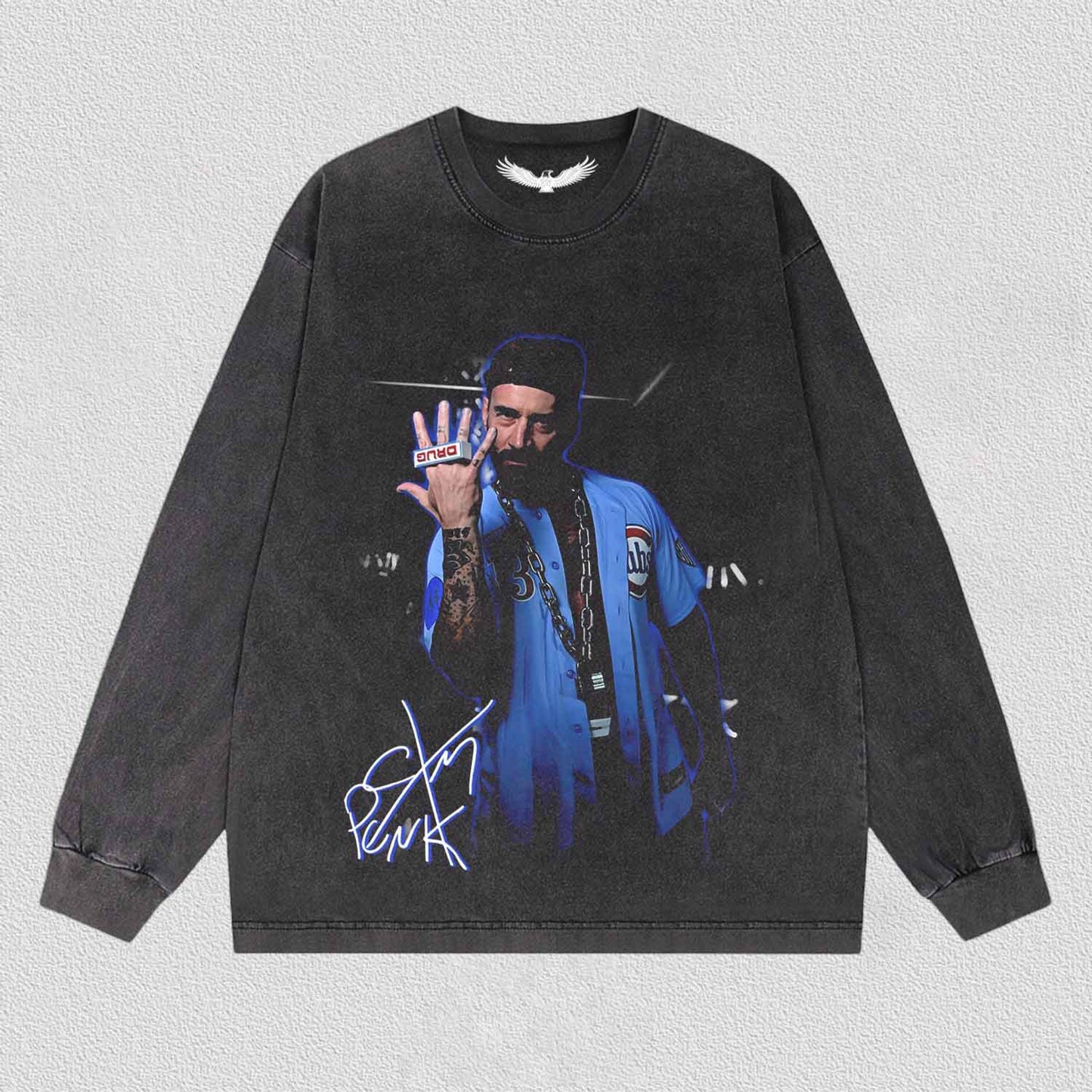 CM PUNK TEE. 6.30