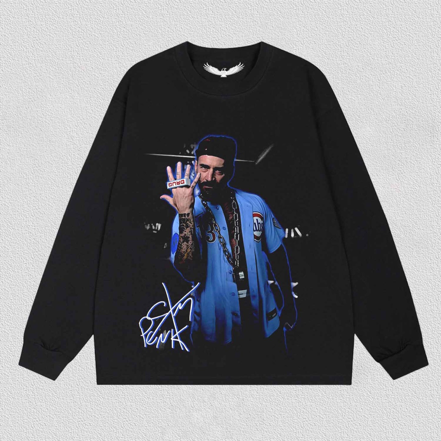 CM PUNK TEE. 6.30
