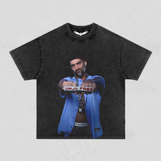 CM PUNK TEE. 6.30