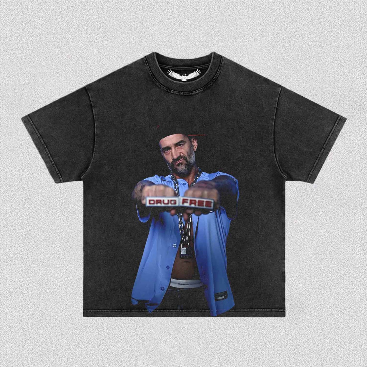 CM PUNK TEE. 6.30
