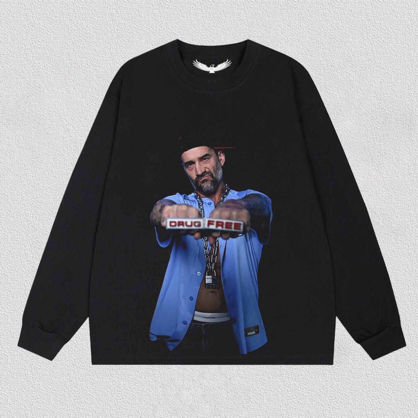 CM PUNK TEE. 6.30