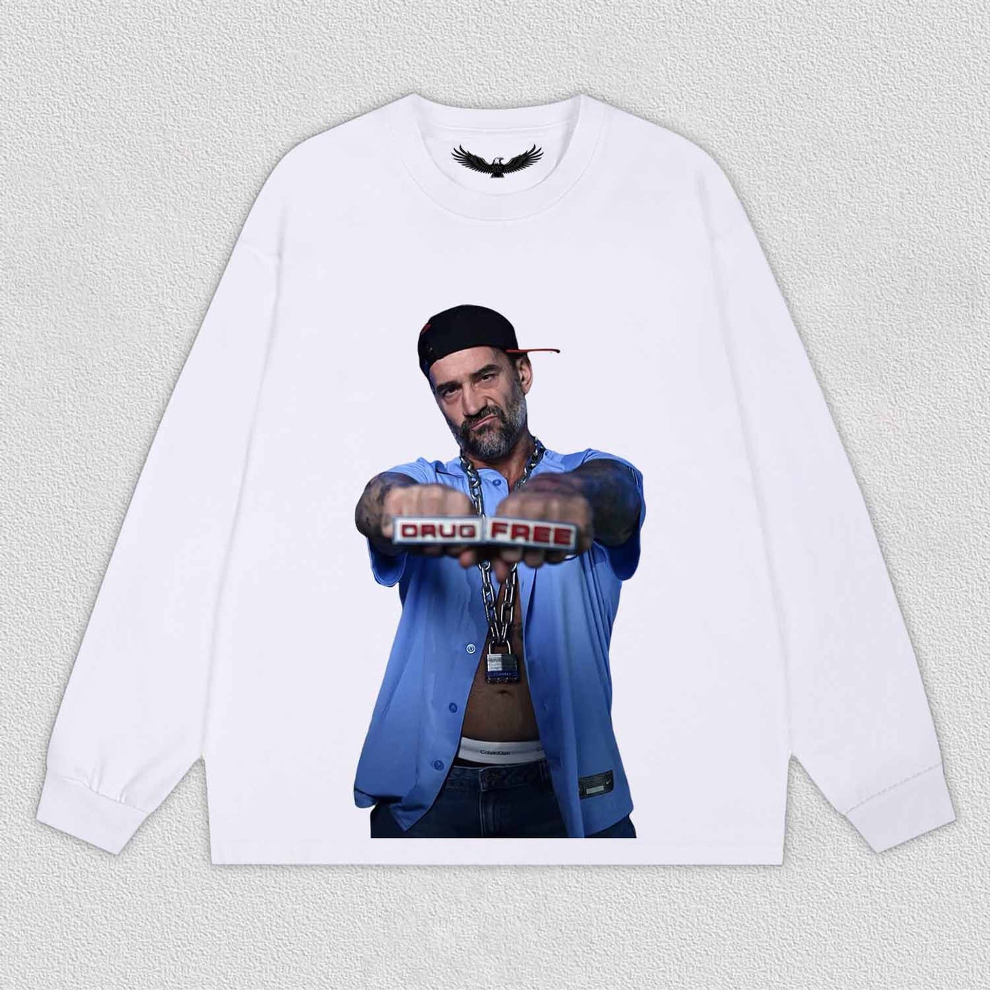 CM PUNK TEE. 6.30