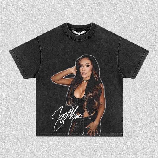 SCARLETT BORDEAUX TEE 7.10
