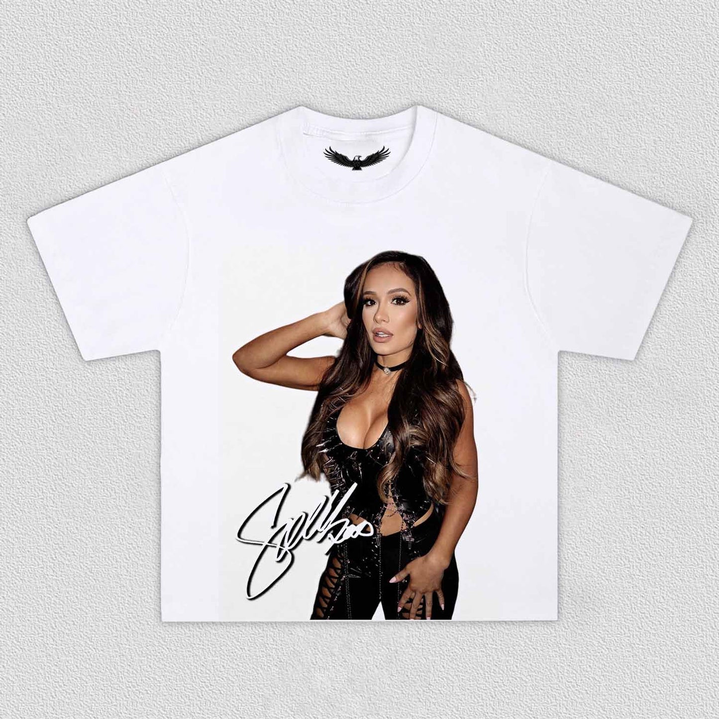 SCARLETT BORDEAUX TEE 7.10