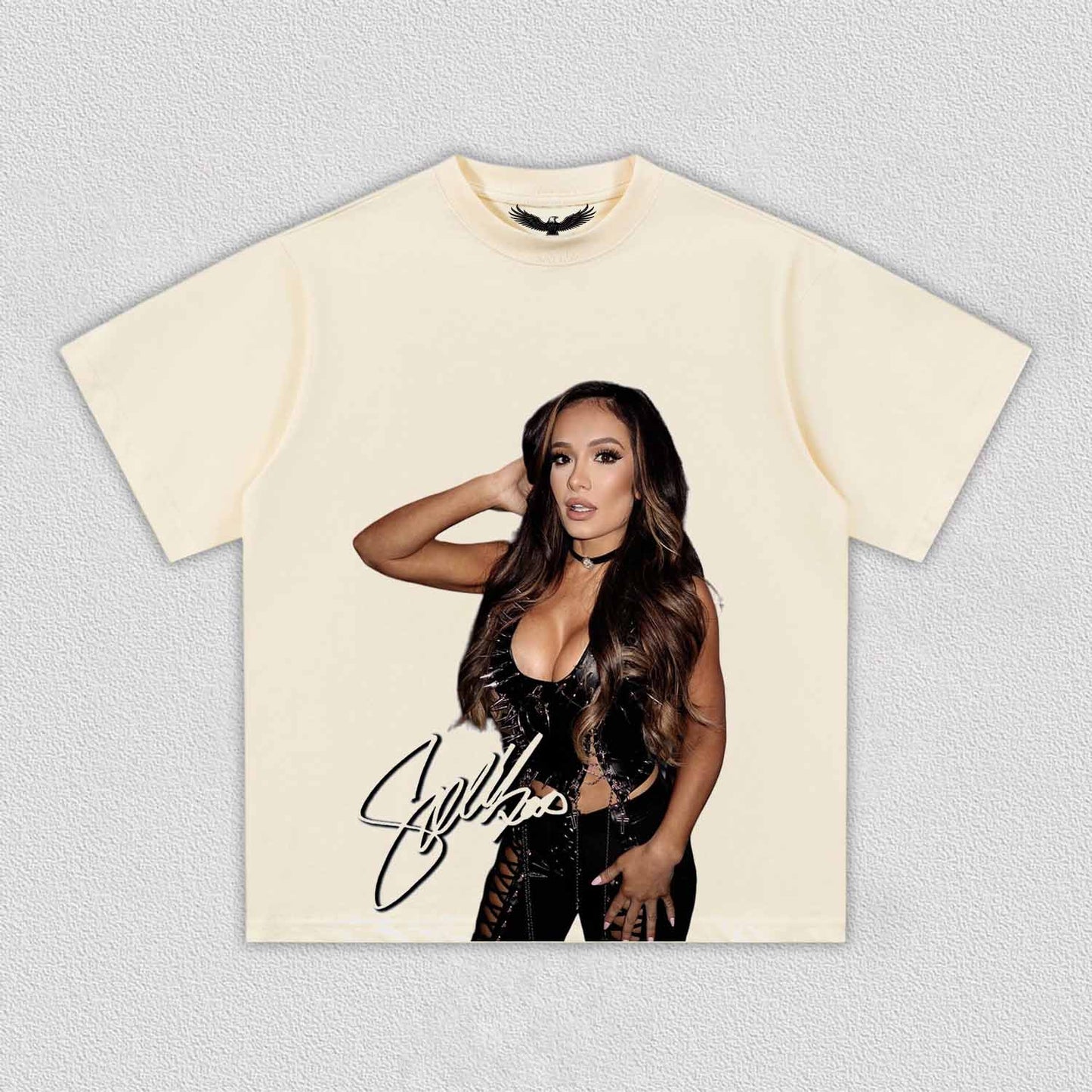 SCARLETT BORDEAUX TEE 7.10