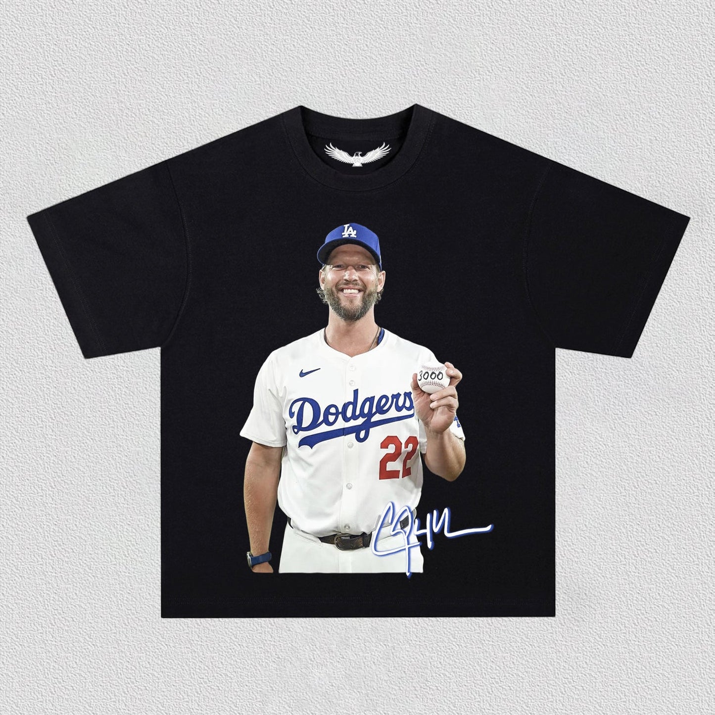 CLAYTON KERSHAW TEE 9.0
